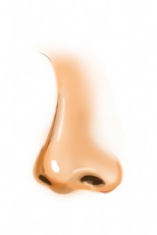 人体器官鼻子插画