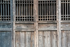 背景墙古风中国风木质门