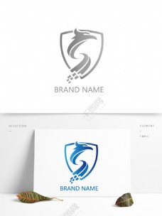 老鹰形象企业logo