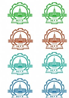 哈尔滨工业大学校徽CDR版本