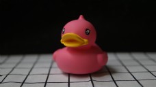 仿真小动物之粉色的小鸭子1